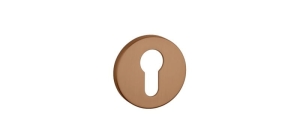 Rozeta Aprile R slim 7mm miedź PN wkładka