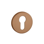 Rozeta Aprile R slim 5mm miedź PN wkładka