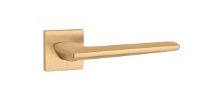 Klamka Lunaria Q slim 7mm złoto mat