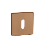 Rozeta Aprile Q slim 5mm miedź PN klucz