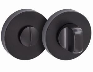 Rozeta Blitz okrągła czarna wc