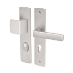 Klamko-pochwyt Festman Exit 72mm Inox z zabezpieczeniem Klasa III
