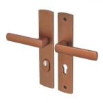 Klamka Festman Exit 72mm Patyna z zabezpieczeniem Klasa III