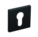 Rozeta kwadratowa RRT B02 czarna wkładka