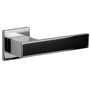 Klamka Total Q insert fit chrom/czarny klasa 4