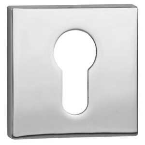 Rozeta VDS prostokątna R76F chrom wkładka