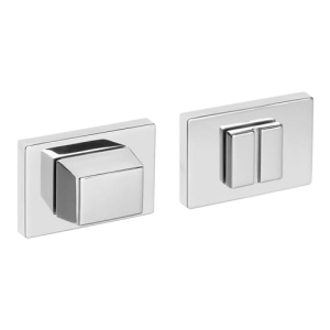 Rozeta VDS prostokątna R76F chrom WC