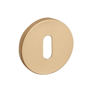 Rozeta VDS okrągła R68F złoty satyna klucz