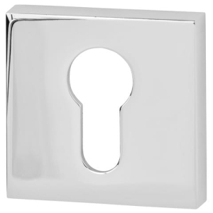 Rozeta VDS kwadratowa R67 chrom wkładka