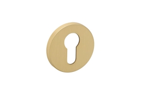 Rozeta Tupai 4046 5S mosiądz satyna mat wkładka