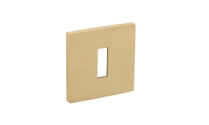 Rozeta Tupai 5SQ mosiądz satyna mat 158 KLUCZ