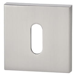 Rozeta VDS kwadratowa R67 nikiel satyna klucz