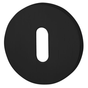 Rozeta VDS okrągła R68F czarna klucz