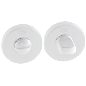 Rozeta Convex R biała WC