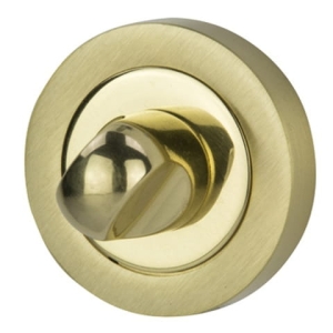 Rozeta VDS okrągła R1 złoty/złoto satyna WC