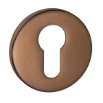 Rozeta VDS okrągła R68F brąz satyna wkładka