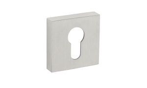 Rozeta Tupai kwadratowa 3049 inox klucz wkładka