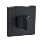 Rozeta SLIM QR16 czarny mat/złoty WC