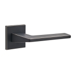 Klamka FIDEL SLIM QR16 czarny mat/złoty