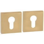 Rozeta SLIM QR16 złoty wkładka