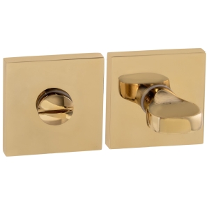 Rozeta SLIM QR16 złoty WC