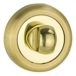 Rozeta VDS okrągła R2 złota/złoty satyna WC