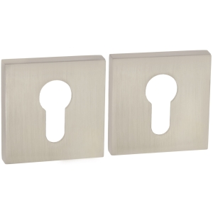 Rozeta SLIM QR16 nikiel satyna wkładka