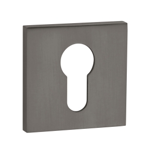 Rozeta SLIM QR16 grafit szczotkowany wkładka