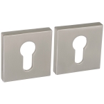 Rozeta QR14 nikiel satyna wkładka