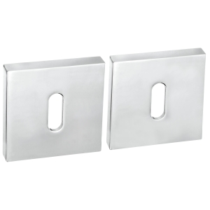 Rozeta QR14 chrom klucz