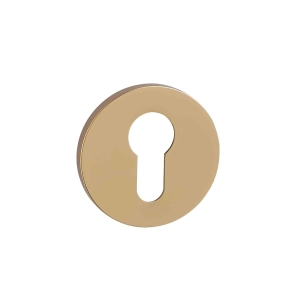 Rozeta SLIM R17 złoty satyna wkładka