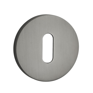 Rozeta SLIM R17 grafit szczotkowany klucz