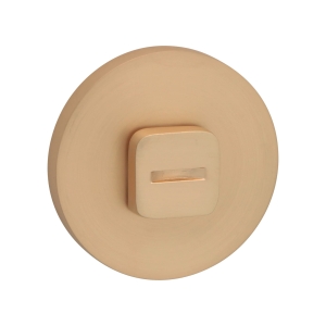 Rozeta SLIM R17 złoty szczotkowany WC