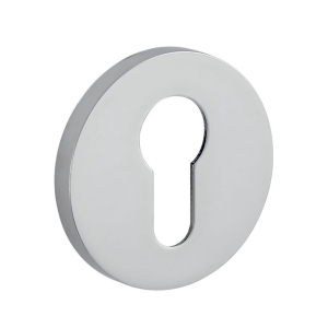 Rozeta SLIM R17 chrom wkładka