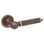 Klamka Convex 1925 mosiądz antyczny/złoty