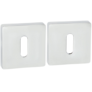 Rozeta QRS5 chrom S04 klucz