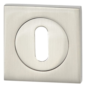 Rozeta VDS kwadratowa R12 nikiel satyna klucz