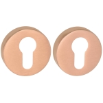 Rozeta R5 miedź satyna S11 wkładka