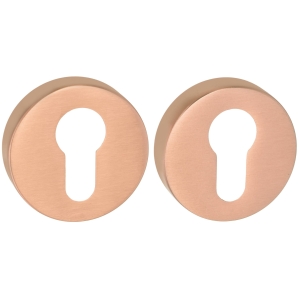 Rozeta R5 miedź satyna S11 wkładka