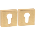 Rozeta QR5 złoty satyna S30 wkładka