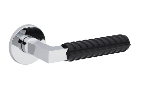 Klamka Tupai 4210 5S chrom/czarny