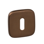 Rozeta VDS zaoblona R82F brąz satyna klucz