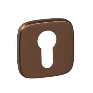 Rozeta VDS zaoblona R82F brąz satyna wkładka