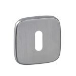 Rozeta VDS zaoblona R82F chrom szczotowany klucz