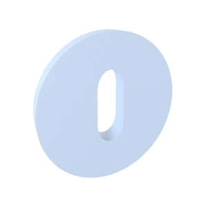 Rozeta okrągła RFO 801 biała klucz