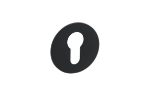 Rozeta Tupai okrągła 4031 MR czarna wkładka