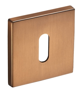 Rozeta kwadratowa RFQ 901 brąz satyna klucz