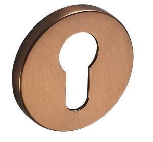 Rozeta okrągła RFO 902 brąz satyna wkładka