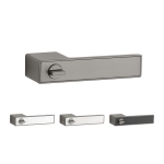 Klamka Aprile Hedera RTH Lock grafit PRAWA bez insertów