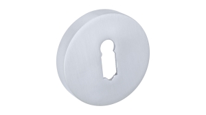 Rozeta Blitz C okrągła chrom mat klucz